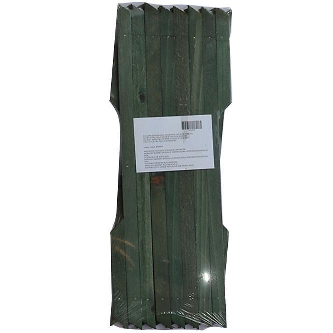 Zielona drewniana drabinka Txg 0318 H30x180