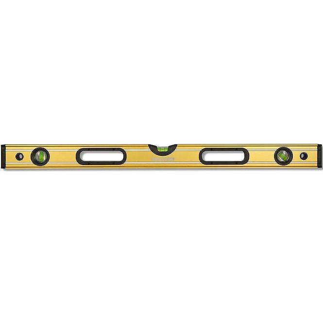 Poziomica złota MAX Professional ze wskaźnikiem pion/poziom z magnesami 100cm SCHEDPOL