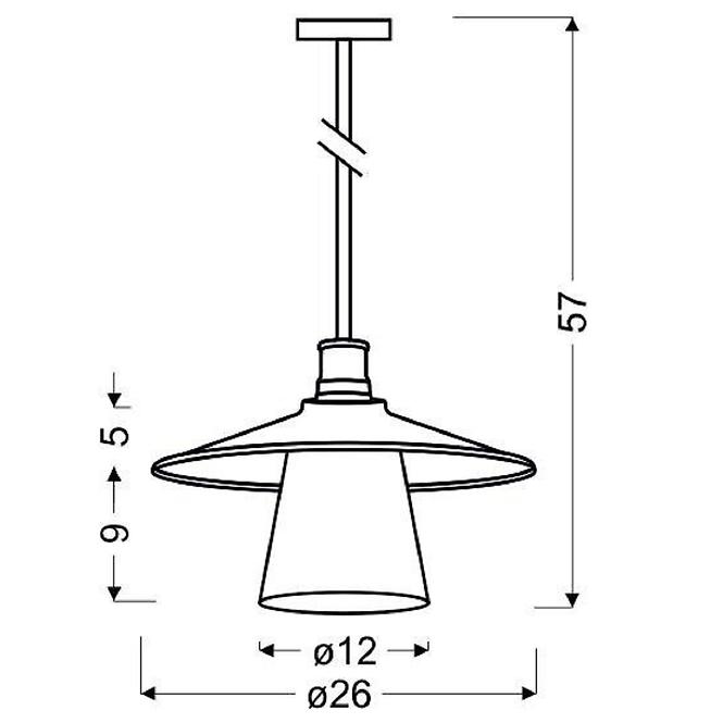 Lampa Loft 31-43108  LW1