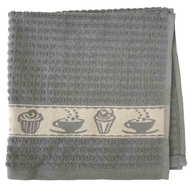 Ręcznik kuchenny Muffin 50X50 szary (350GSM)