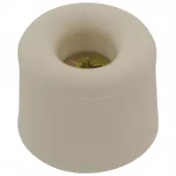 Odbojnik drzw. Gum. torebka biały
