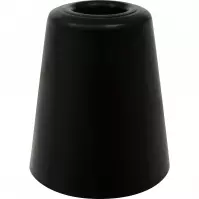 Odbojnik drzw. gum. duży śr.70 wys.84mm czarny bez kołków