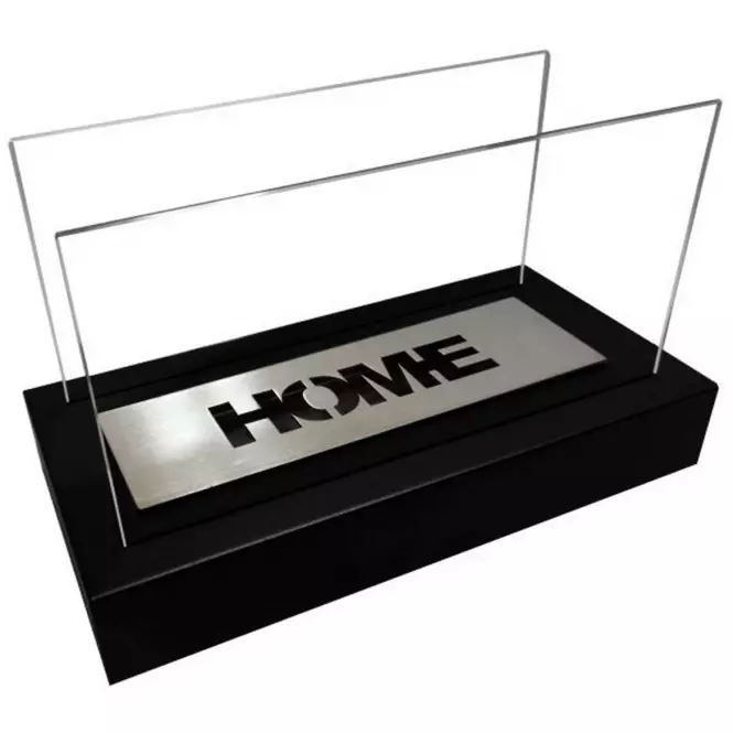 Biokominek Home czarny strukturalny