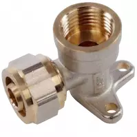 Kolanko z uchwytem pex 20x3/4 gw-system skręcany