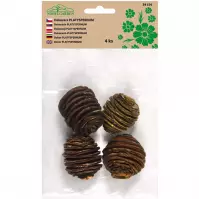Dekoracja Platyspernum Small naturalny 4szt