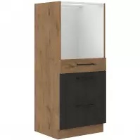 Szafka kuchenna VIGO grafit mat 60DKP-145 3S BB
