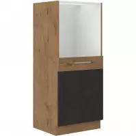 Szafka kuchenna VIGO grafit mat 60DKP-145 1F BB