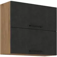 Szafka kuchenna VIGO grafit mat 80GU-72 2F