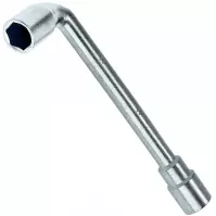 Klucz, nasadowy fajkowy, przelotowy, 17 mm, Drel