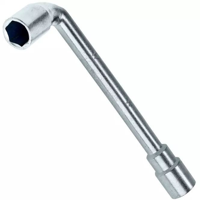 Klucz, nasadowy fajkowy, przelotowy, 17 mm, Drel
