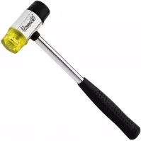 Młotek blacharski 320 g, guma-plastik, trzonek metalowy