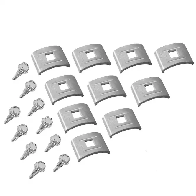 Łącznik łukowy ocynk + wkręt samozr X10PC