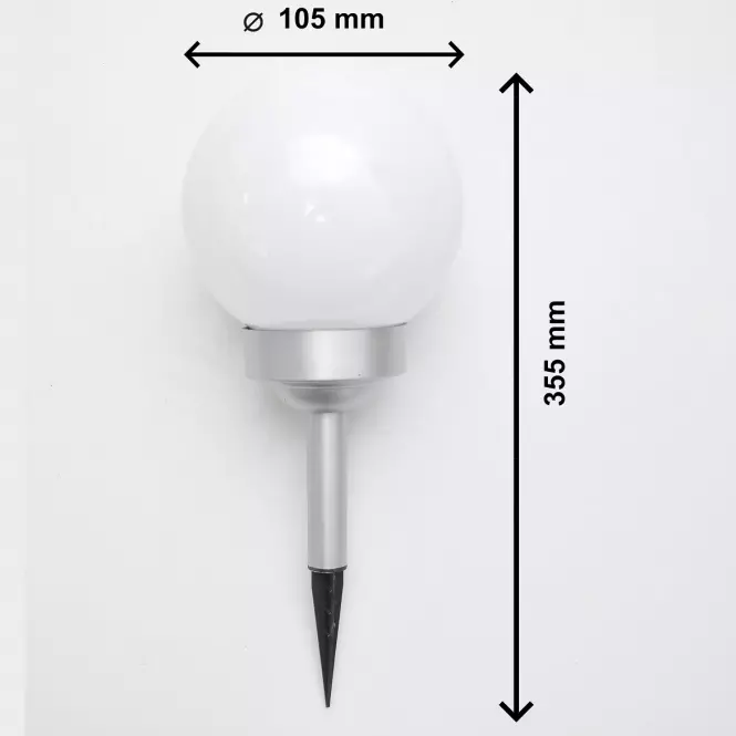 Lampa solarna GLE29991t-Dia.15 LED + Opaska
