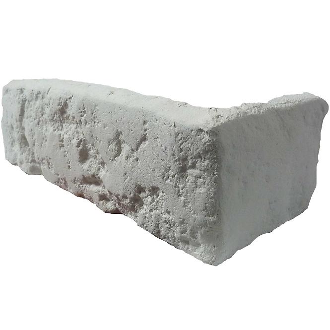 Kamień Betonowy Loft Brick Biały Narożnik