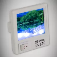Lampka wtykowa Simpson Hl981l 02554 white