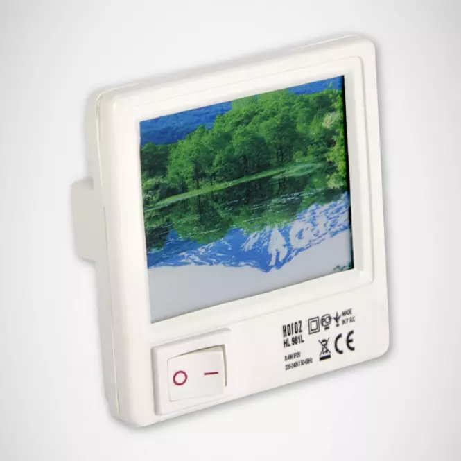Lampka wtykowa Simpson Hl981l 02554 white