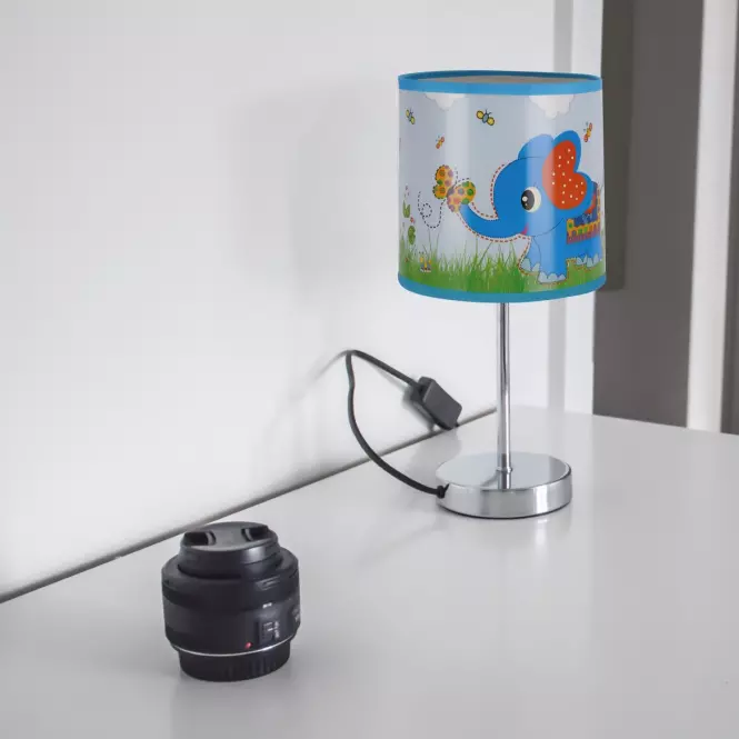 Lampka Biur. Nuka E14 blue 03649 LB1