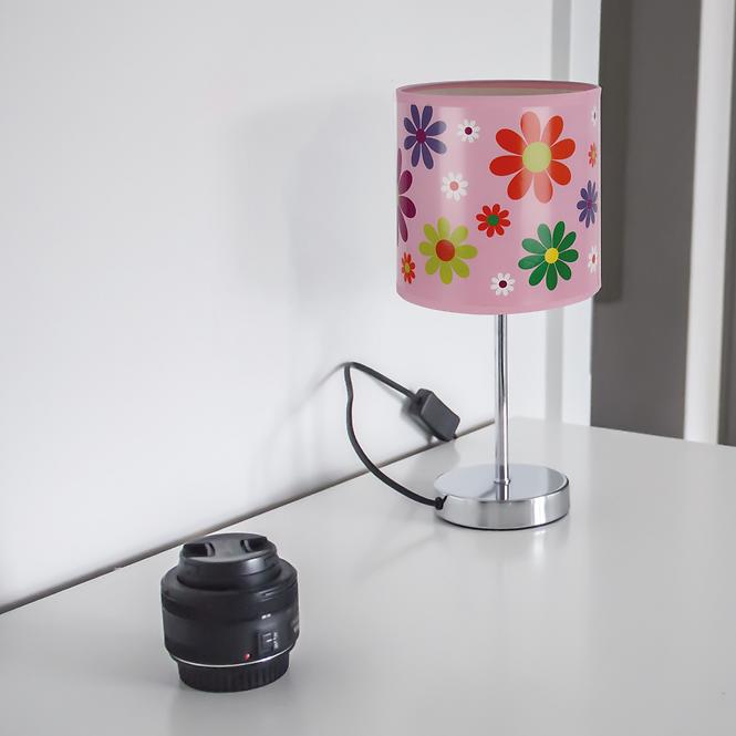 Lampka biurkowa. Nuka E14 pink 03651 LB1