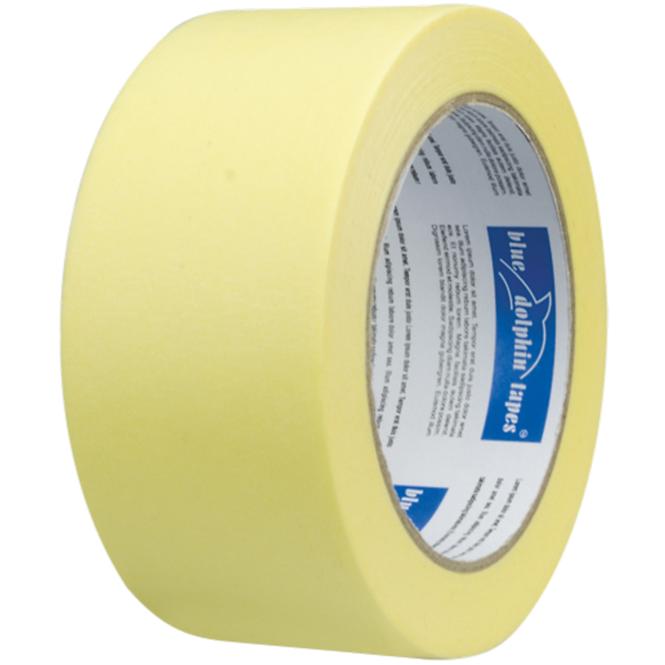 Blue Dolphin Taśma Papierowa Żółta 25mmx32m