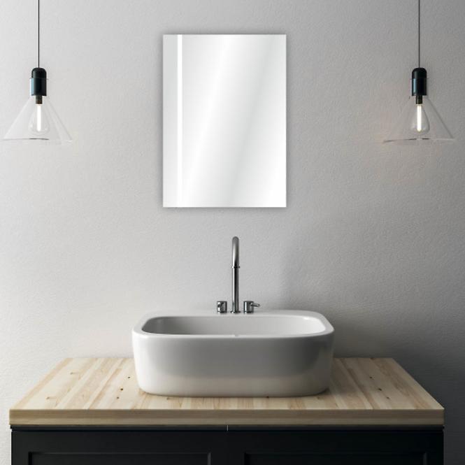 Lustro łazienkowe z oświetleniem LED 50x70