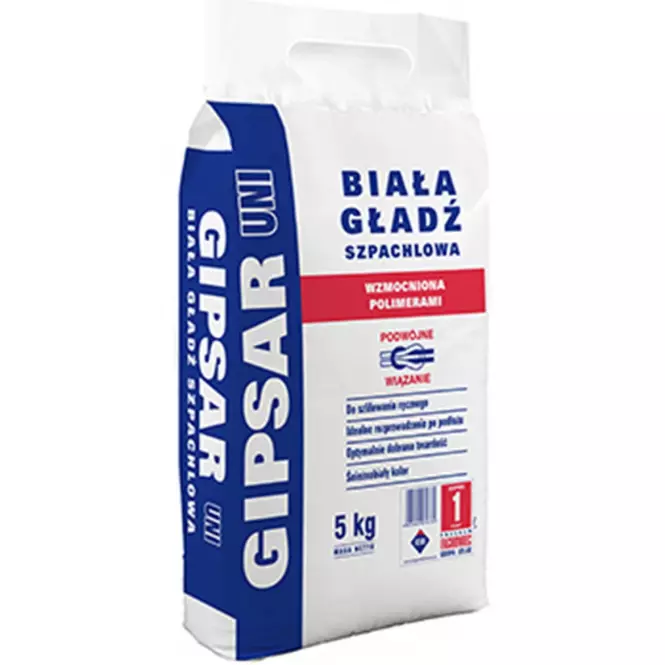 Atlas Gipsar Uni gładź szpachlowa polimerowa 5kg