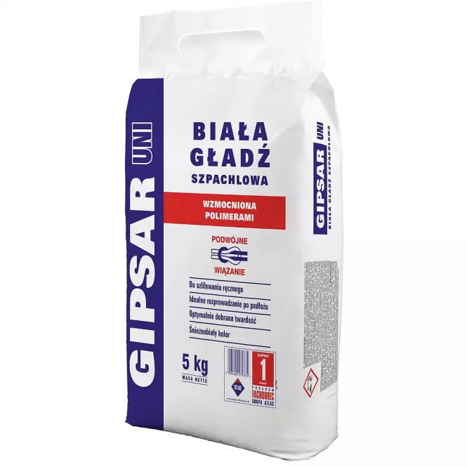 Atlas Gipsar Uni gładź szpachlowa polimerowa 5kg