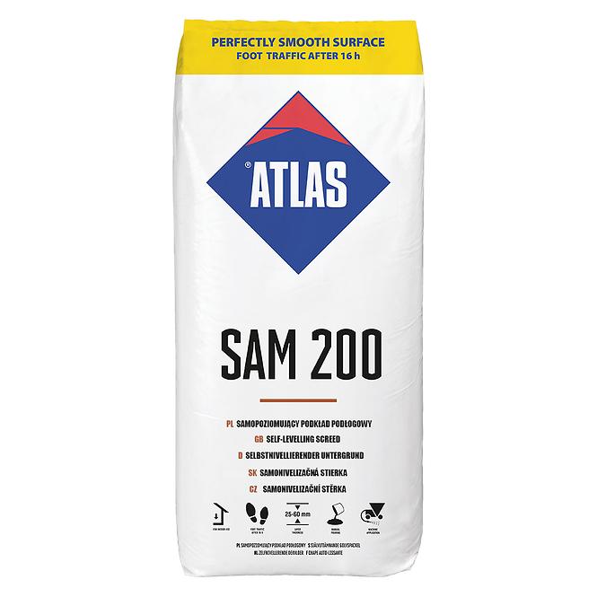Atlas SAM 200 Zaprawa Samopoziomująca  25 kg