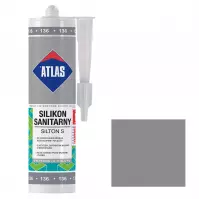 Atlas Silikon Silton S 136 srebrny 280ml