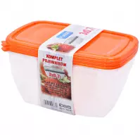 Komplet pojemników 3x0,7l 666-00