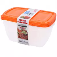 Komplet pojemników 3x1,2l 667-00