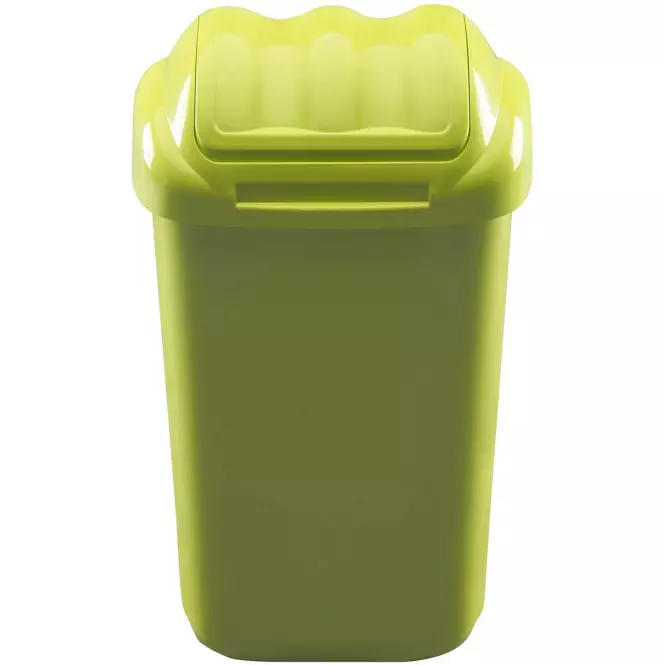 Kosz Fala 15 l zielony 605-02