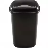 Kosz Quatro 12 l czarny 607-03