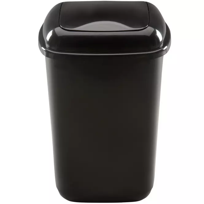 Kosz Quatro 12 l czarny 607-03