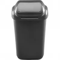 Kosz standard 15 l grafit 606-02