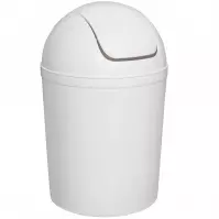 Kosz uchylny 5 l biały 506-01