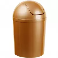 Kosz uchylny 5 l jasna miedź 506-06