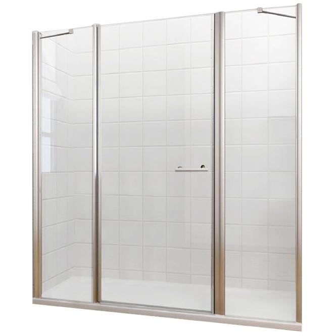 Drzwi prysznicowe Lily 160X195 czyste chrom