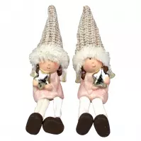 Anioł ze zwisającymi nogami 25 cm (różne wzory)