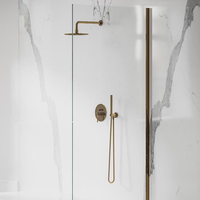 System prysznicowy podtynkowy złoty Y