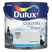 Dulux Kolory Świata Lateksowa Emulsja Do Ścian i Sufitów Okruch Lodu 2,5l