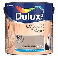 Dulux Kolory Świata Lateksowa Emulsja Do Ścian i Sufitów Aromatyczny Kardamon 2,5l