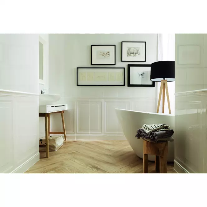 Glazura Royal Place White 3 Str 29,8/74,8
