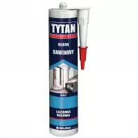 Tytan Silikon Sanitarny Biały 280ml