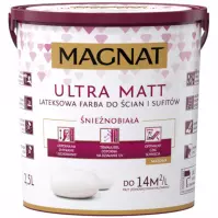 Magnat Ultra Matt Lateksowa Farba Do Ścian I Sufitów 2,5l