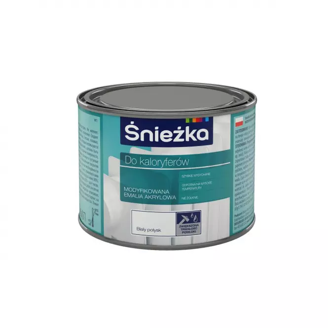 Emalia Śnieżka do kaloryferów biały 0.4L