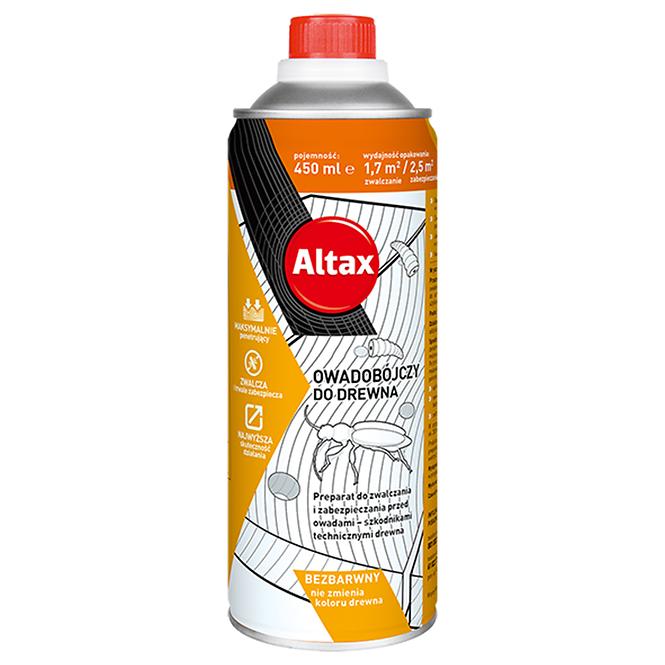 Altax owadobójczy do drewna 450 ml.