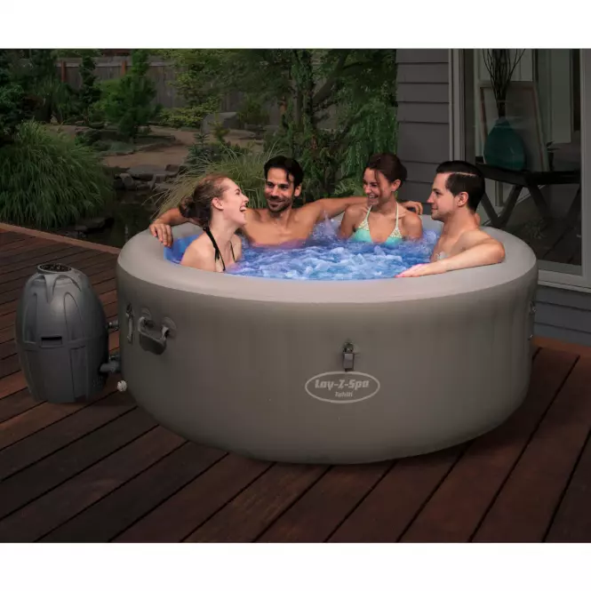 Jacuzzi ogrodowe z hydromasażem SPA Tahiti 1,80x0,66m 60007