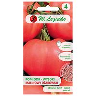 Pomidor gruntowy tyczny MALINOWY OŻAROWSKI - wczesna, owoce duże (nasiona zaprawiane)