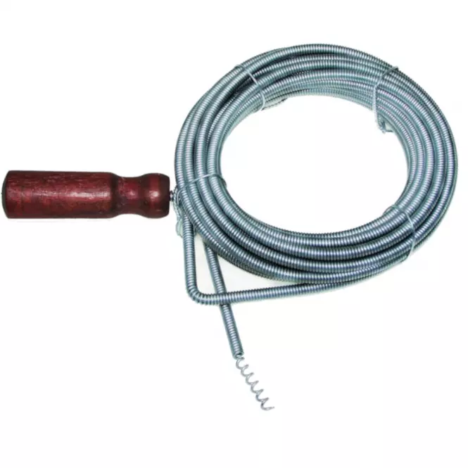 Spirala kanalizacyjna ocynkowana 11 mm x 15 m