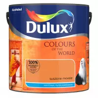 Dulux Kolory Świata Lateksowa Emulsja Do Ścian i Sufitów Suszone Morele 2,5l
